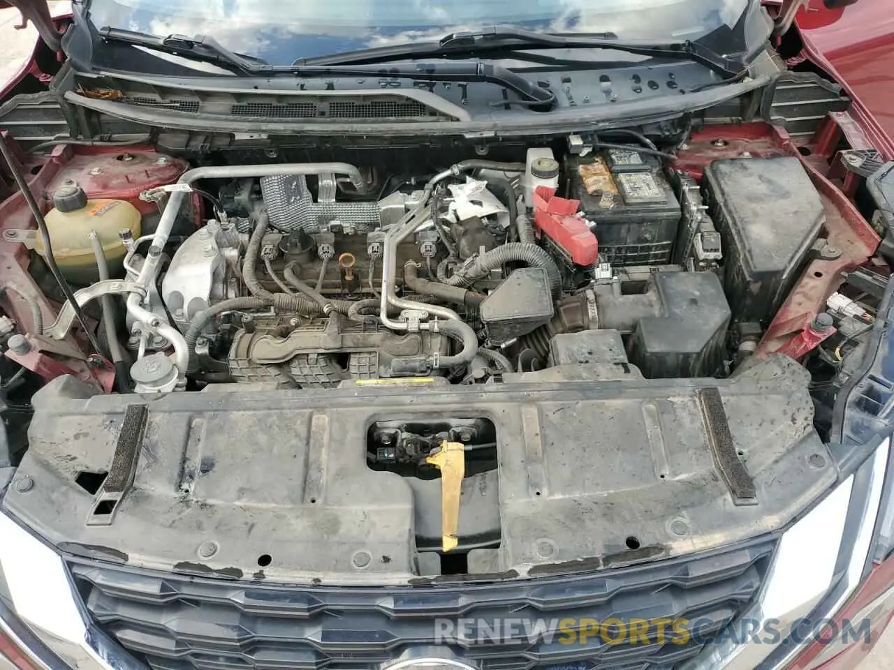 12 fotografías del automóvil dañado JN8AT3DC6MW107529 NISSAN ROGUE 2021
