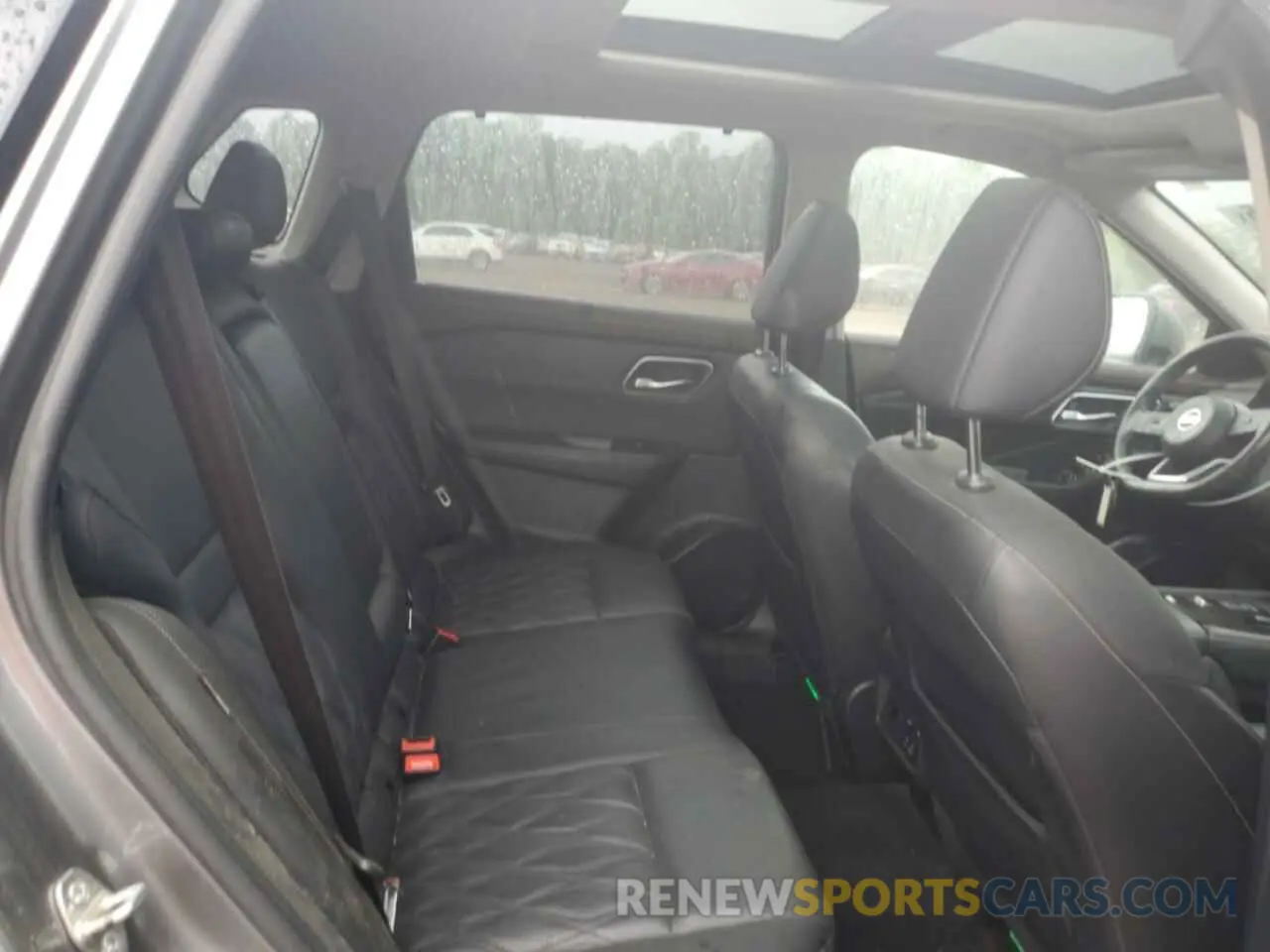 11 fotografías del automóvil dañado JN8AT3DC7MW105238 NISSAN ROGUE 2021
