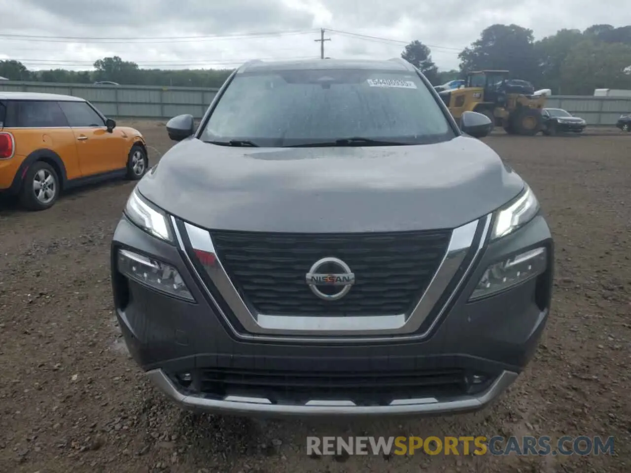 5 fotografías del automóvil dañado JN8AT3DC7MW105238 NISSAN ROGUE 2021