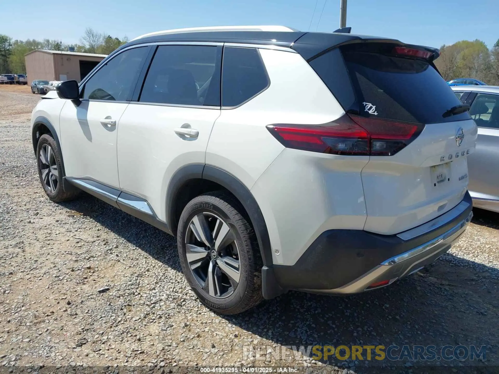3 fotografías del automóvil dañado JN8AT3DC8MW106611 NISSAN ROGUE 2021