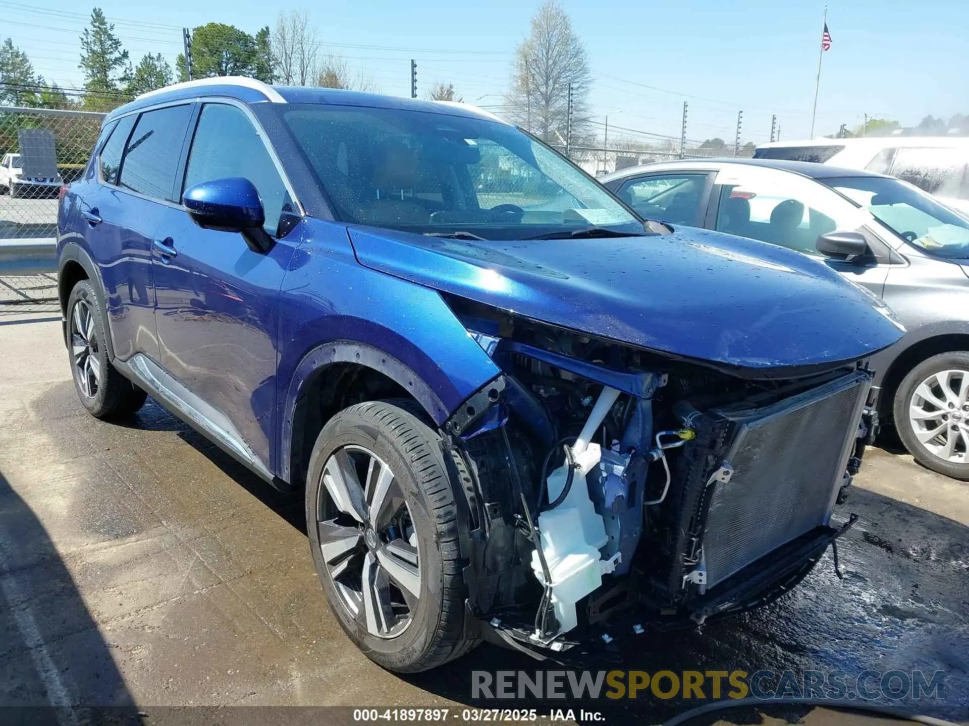 1 fotografías del automóvil dañado JN8AT3DC8MW107788 NISSAN ROGUE 2021