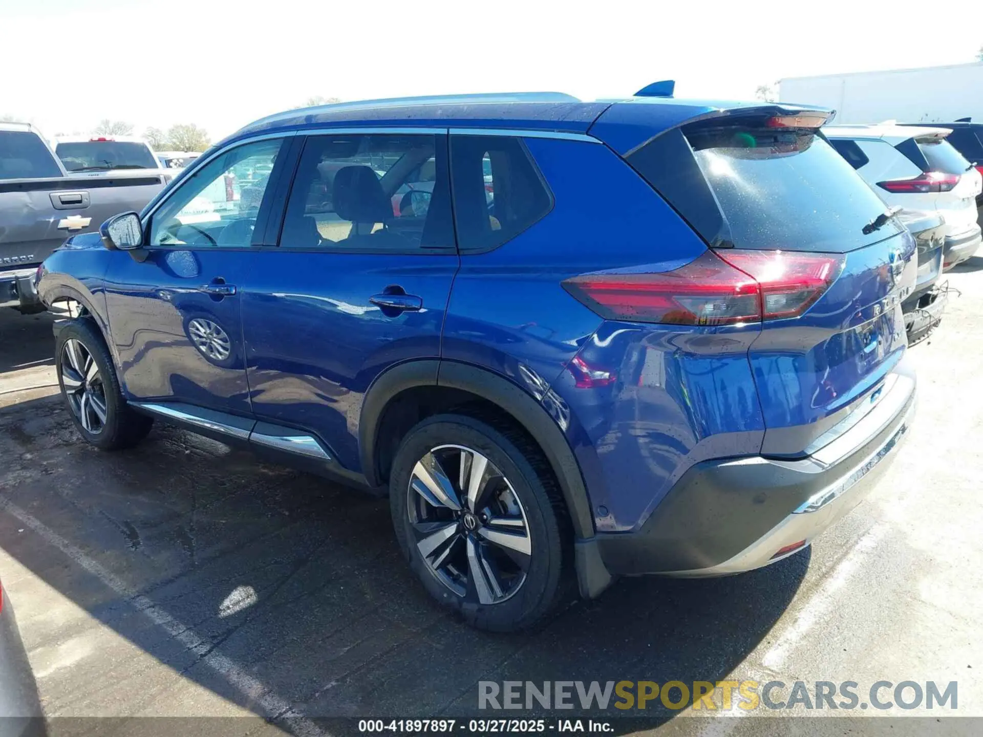 14 fotografías del automóvil dañado JN8AT3DC8MW107788 NISSAN ROGUE 2021
