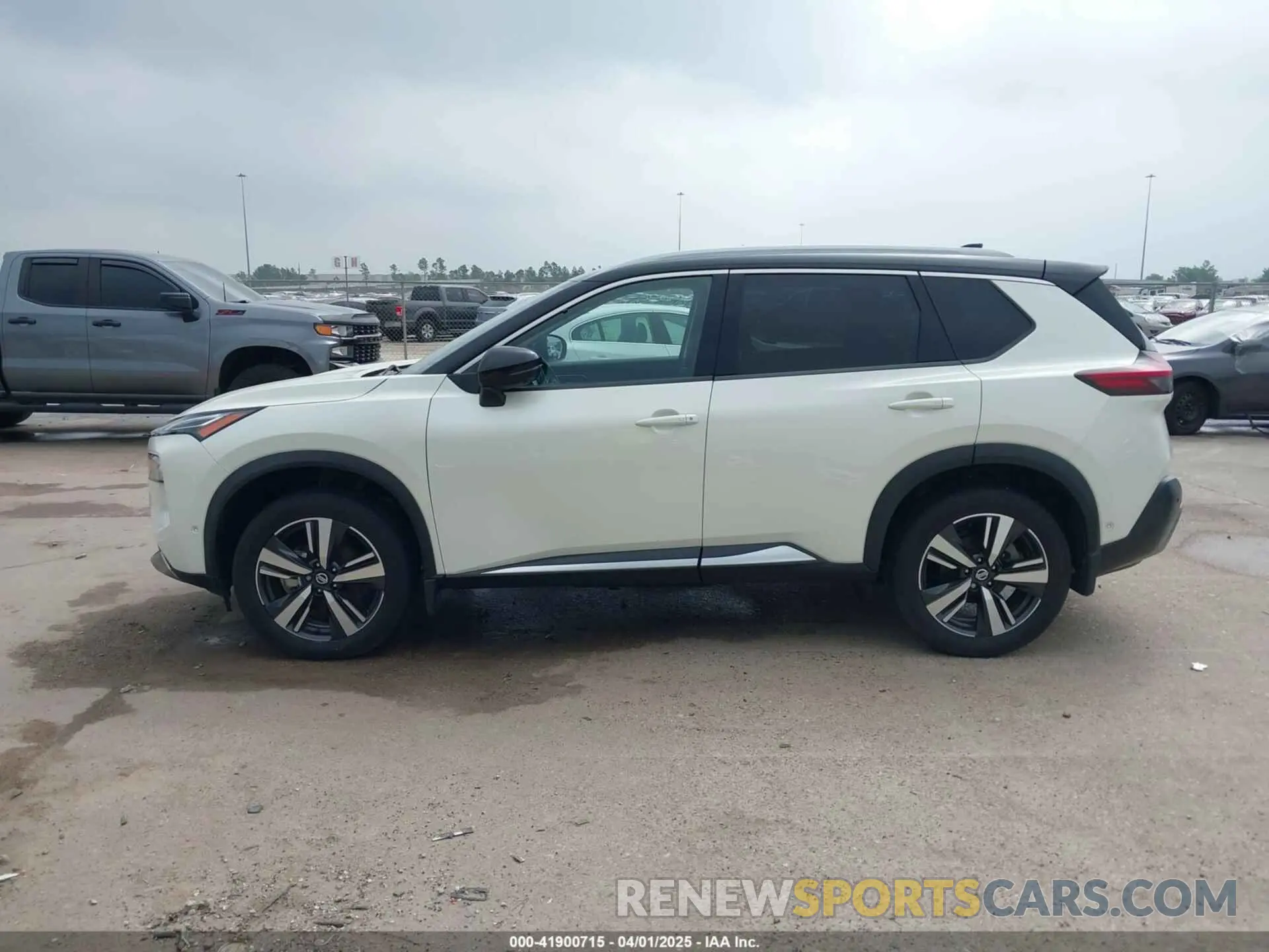 14 fotografías del automóvil dañado JN8AT3DCXMW104164 NISSAN ROGUE 2021
