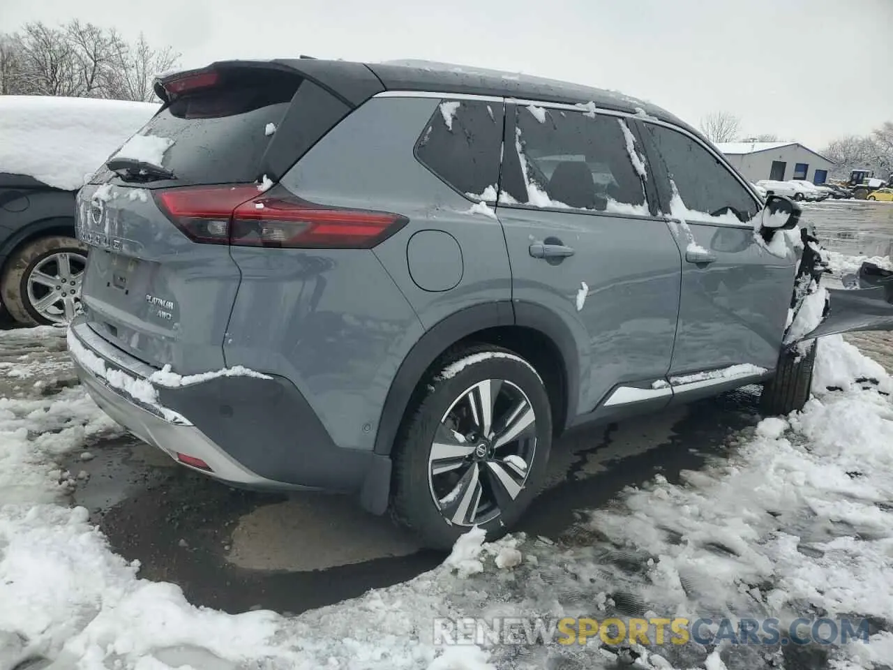 3 fotografías del automóvil dañado JN8AT3DD2MW301452 NISSAN ROGUE 2021