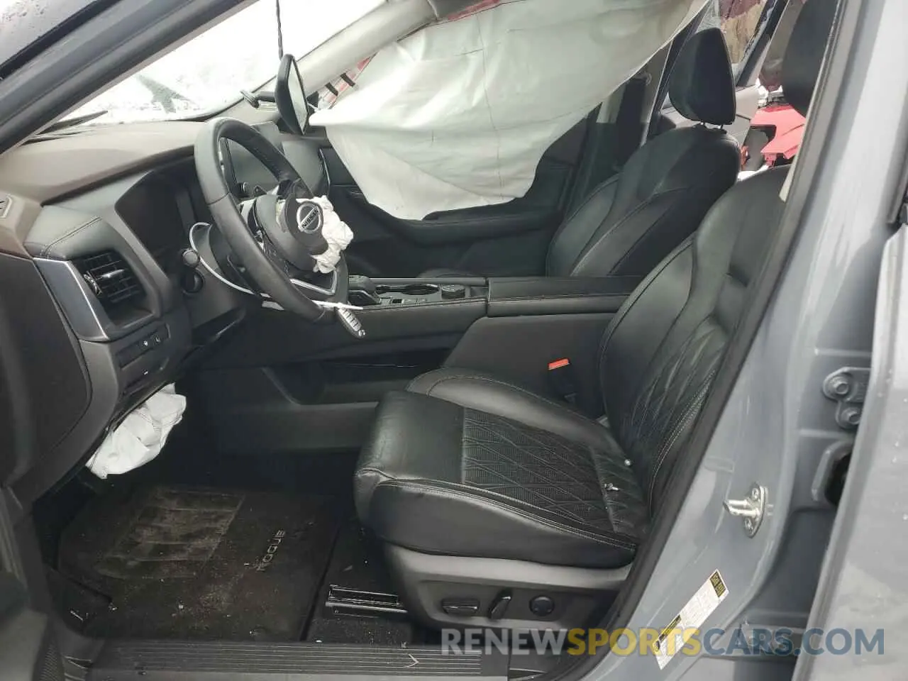 7 fotografías del automóvil dañado JN8AT3DD2MW301452 NISSAN ROGUE 2021