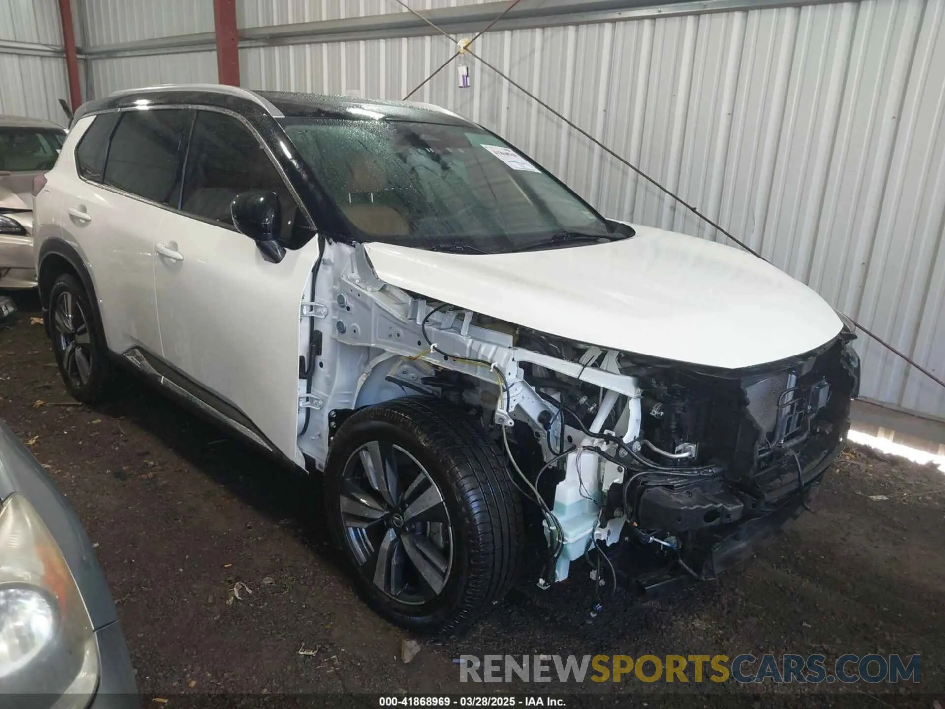 1 fotografías del automóvil dañado JN8AT3DD2MW302259 NISSAN ROGUE 2021