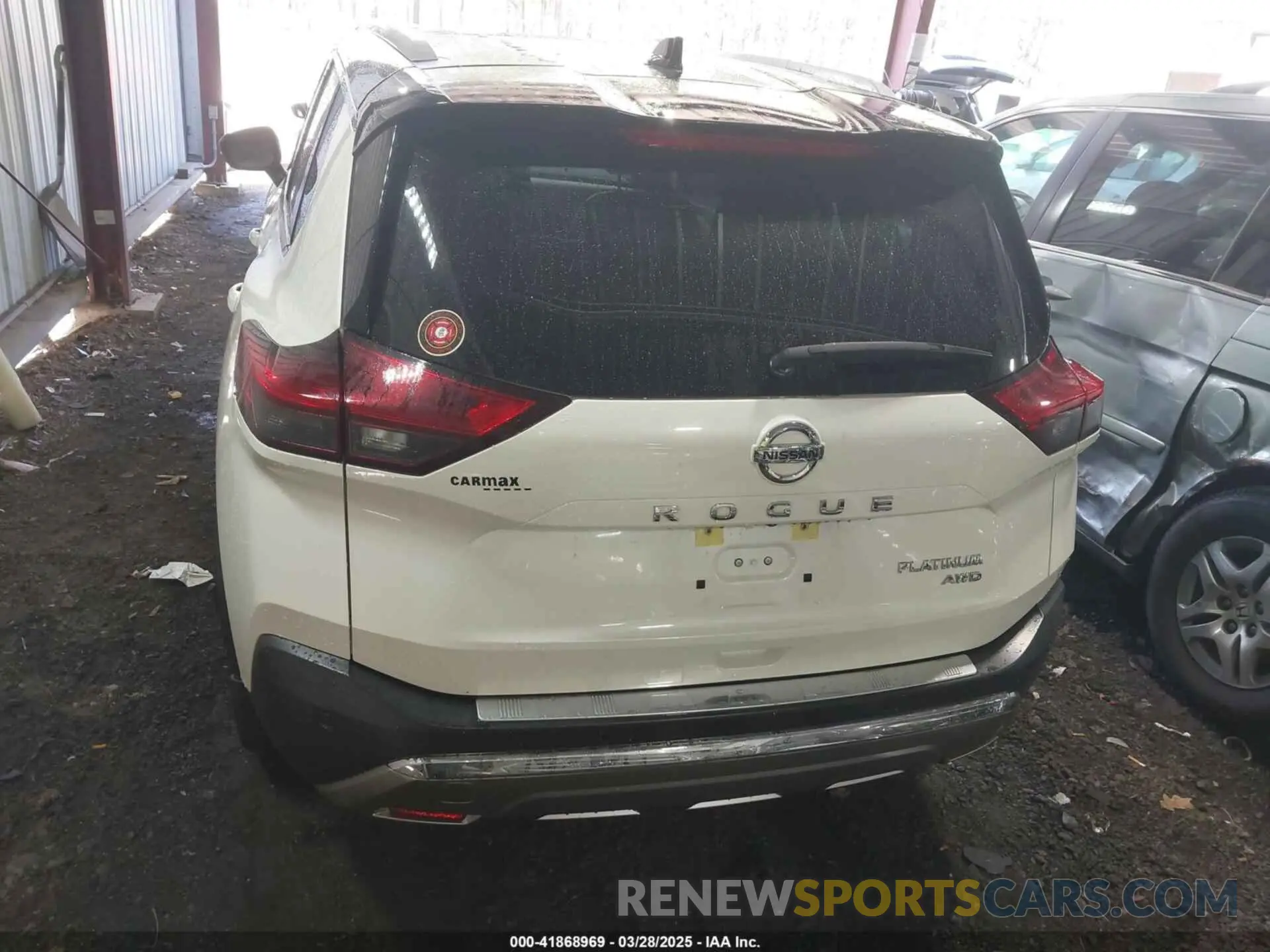 17 fotografías del automóvil dañado JN8AT3DD2MW302259 NISSAN ROGUE 2021