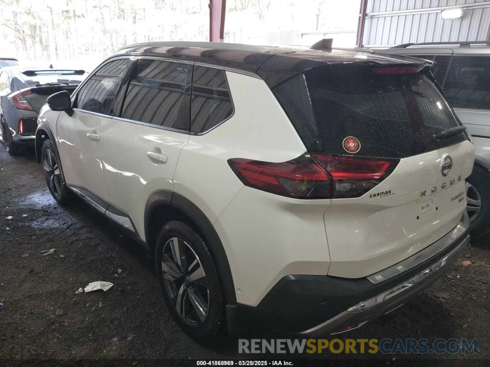 3 fotografías del automóvil dañado JN8AT3DD2MW302259 NISSAN ROGUE 2021