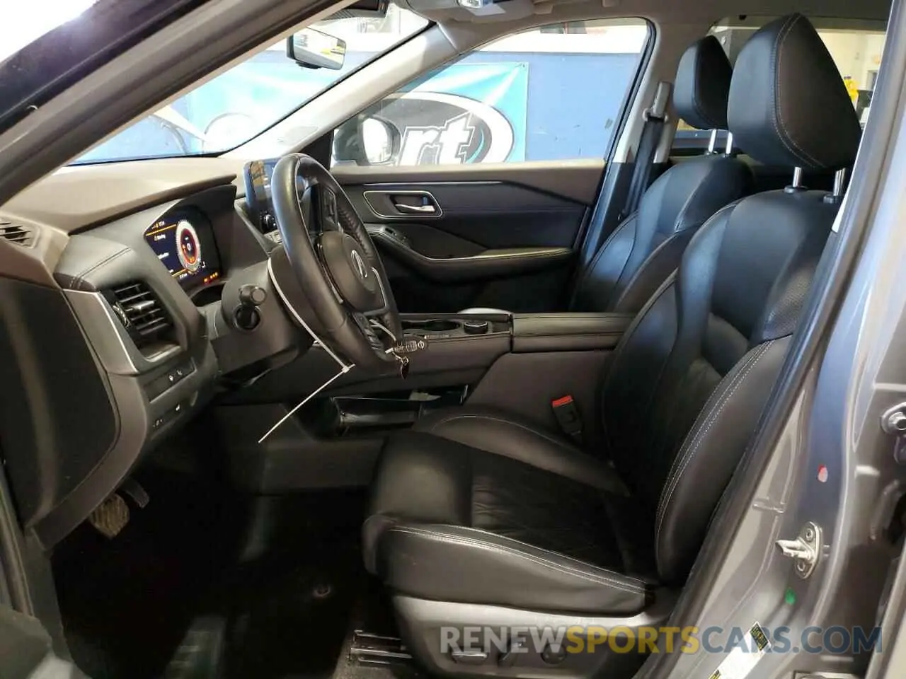 7 fotografías del automóvil dañado JN8AT3DD3MW302853 NISSAN ROGUE 2021