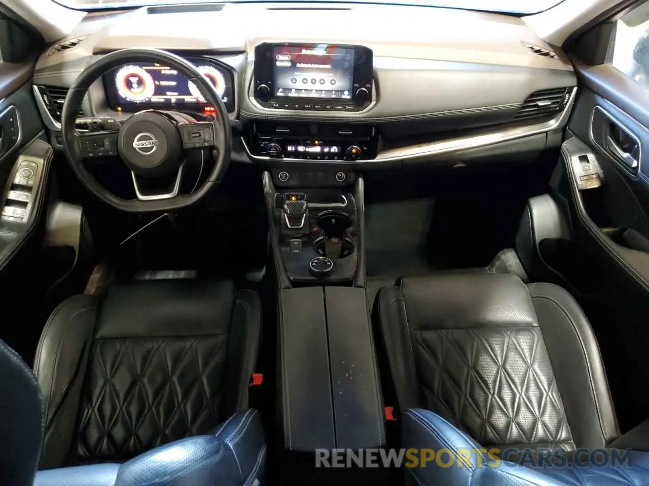 8 fotografías del automóvil dañado JN8AT3DD3MW302853 NISSAN ROGUE 2021