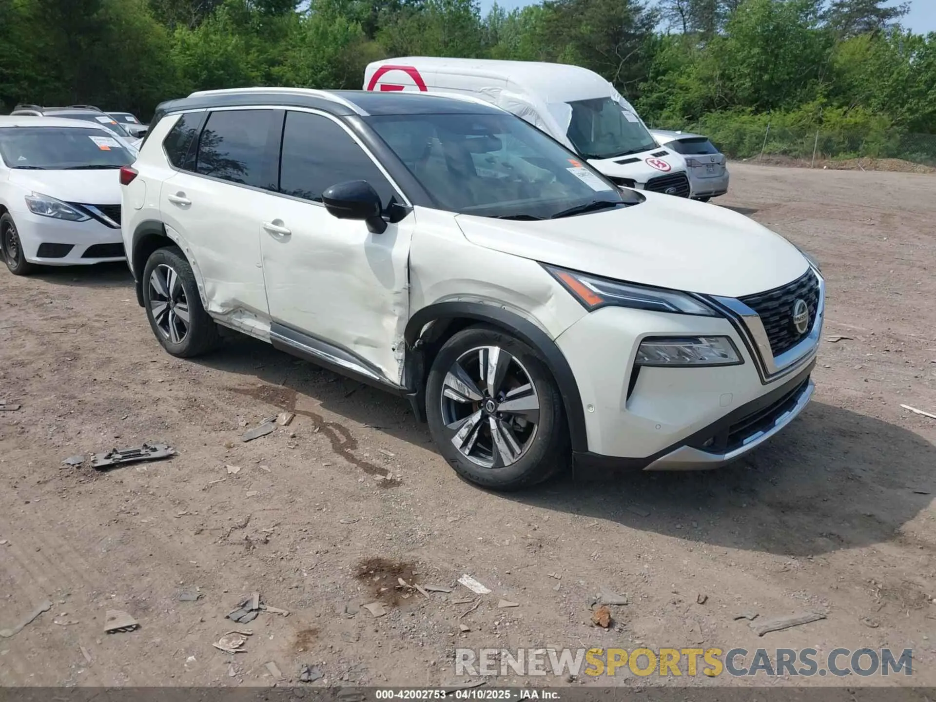 1 fotografías del automóvil dañado JN8AT3DD3MW314050 NISSAN ROGUE 2021
