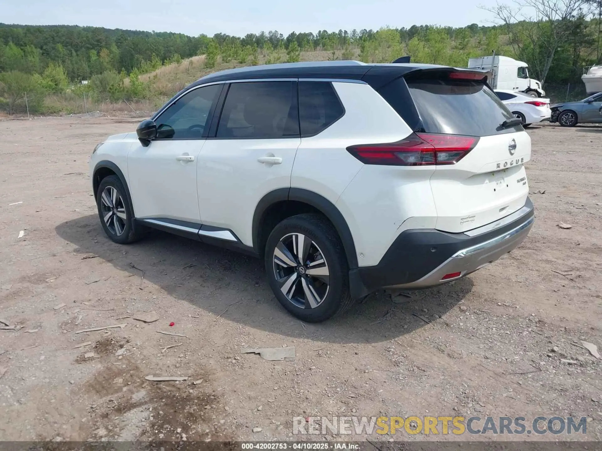 3 fotografías del automóvil dañado JN8AT3DD3MW314050 NISSAN ROGUE 2021