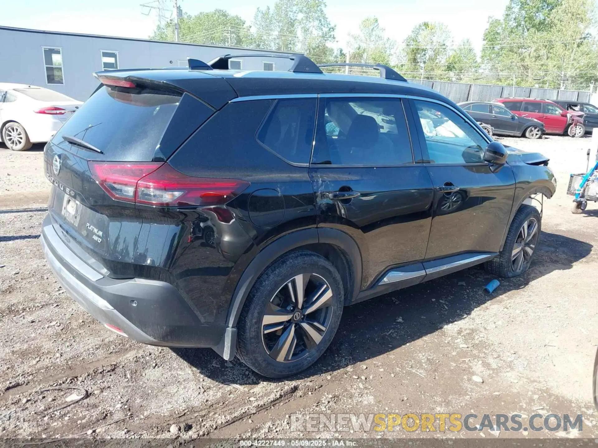 4 fotografías del automóvil dañado JN8AT3DD3MW320124 NISSAN ROGUE 2021