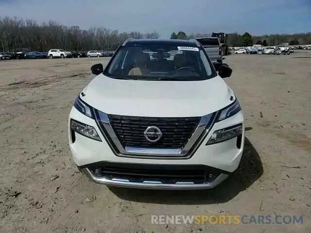12 fotografías del automóvil dañado JN8AT3DD4MW303266 NISSAN ROGUE 2021