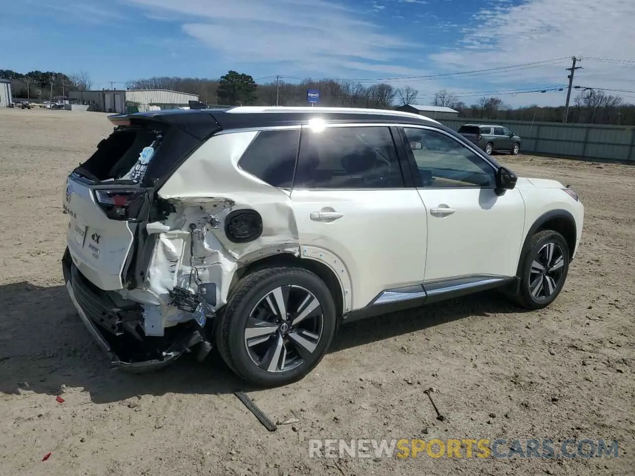 3 fotografías del automóvil dañado JN8AT3DD4MW303266 NISSAN ROGUE 2021
