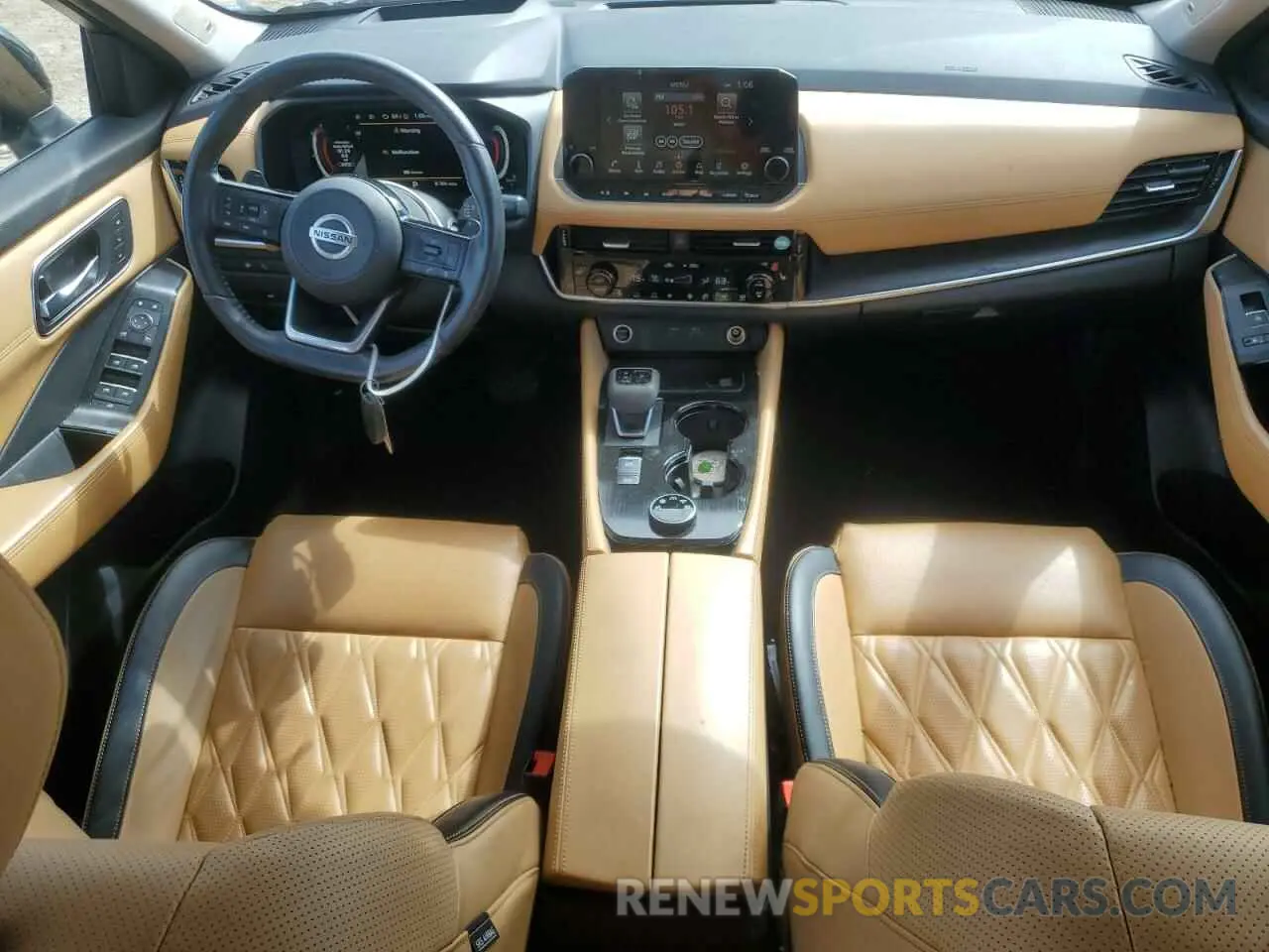 8 fotografías del automóvil dañado JN8AT3DD4MW303266 NISSAN ROGUE 2021