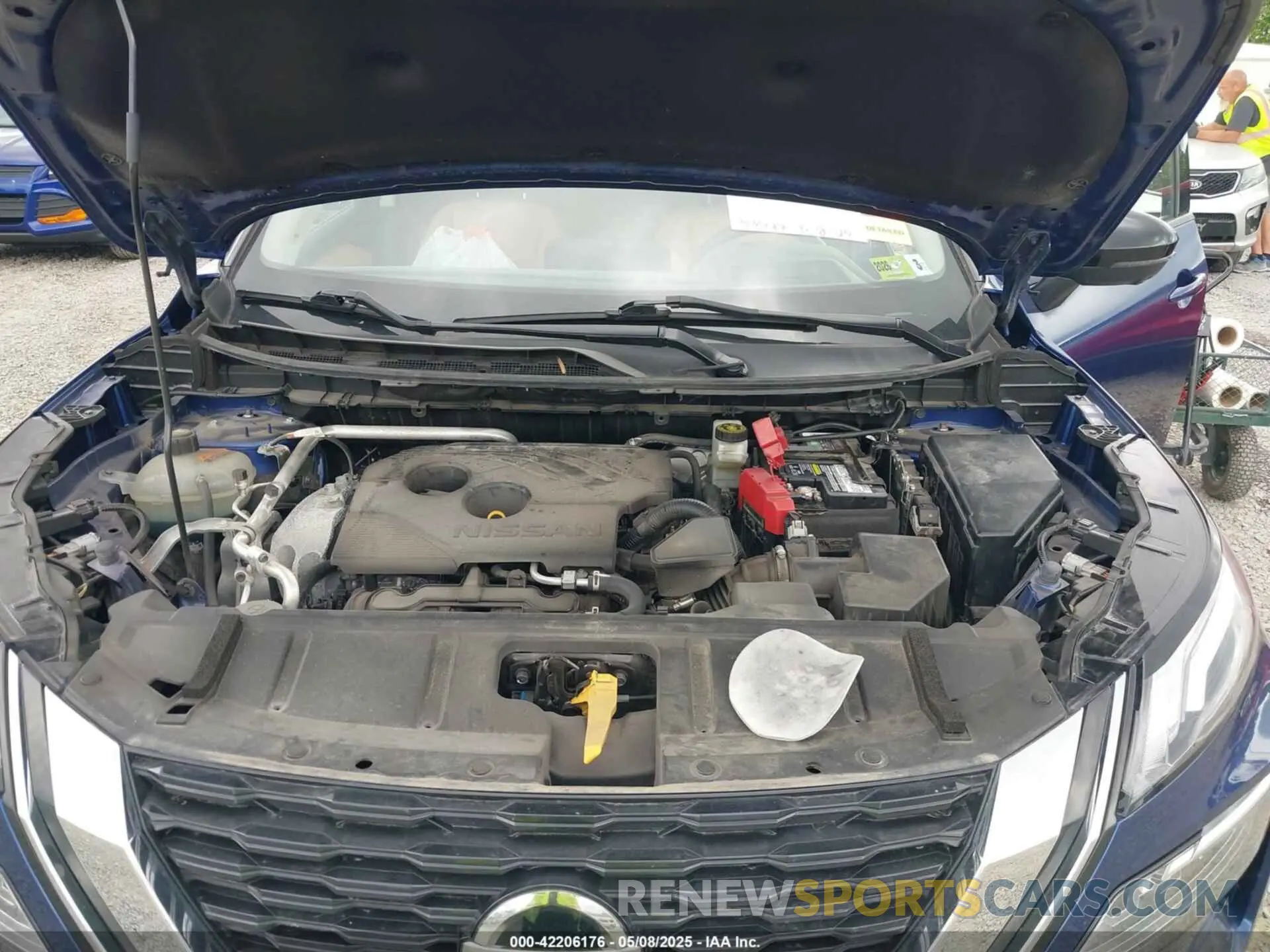 10 fotografías del automóvil dañado JN8AT3DD4MW304997 NISSAN ROGUE 2021