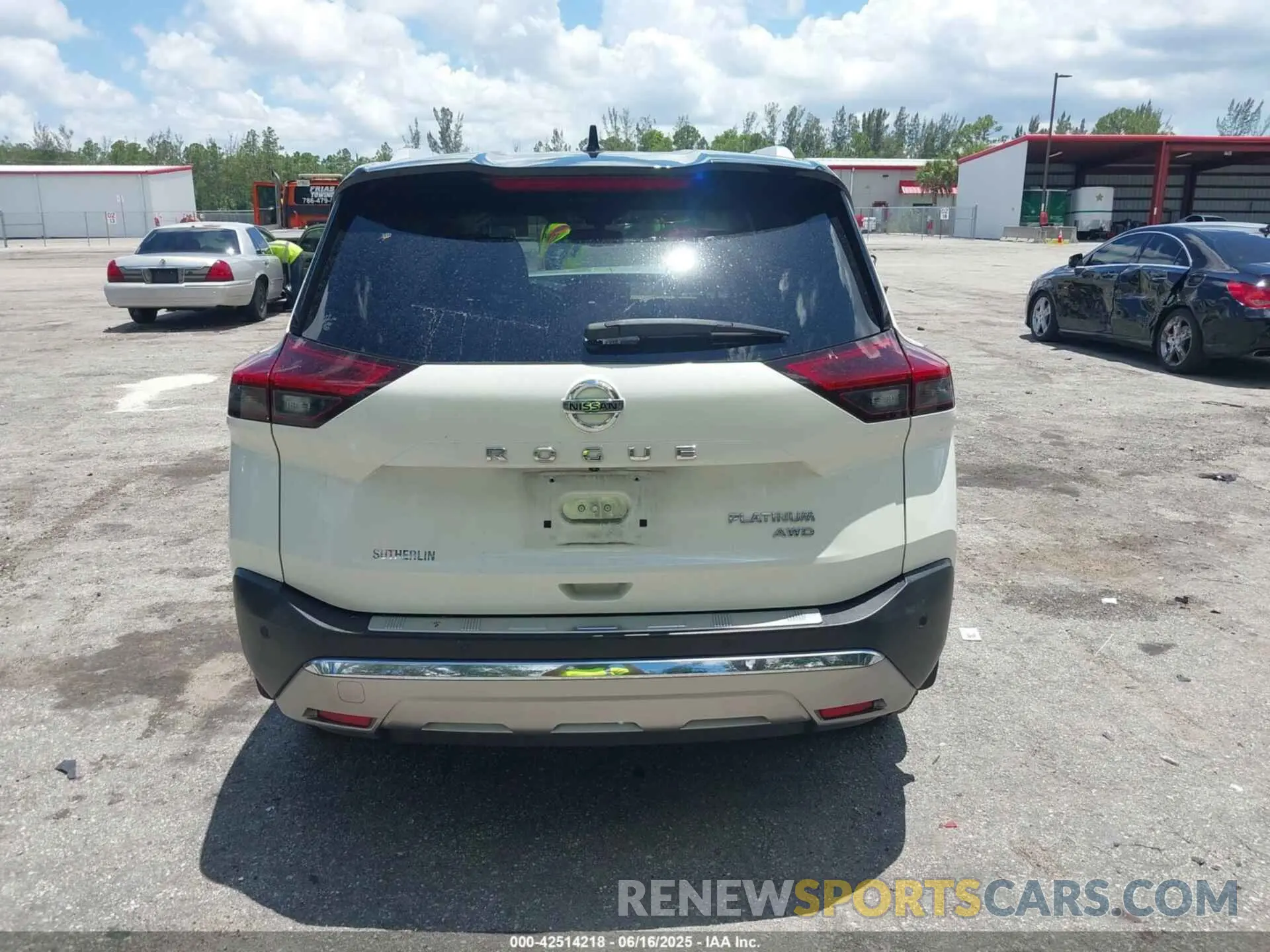 17 fotografías del automóvil dañado JN8AT3DD5MW321758 NISSAN ROGUE 2021