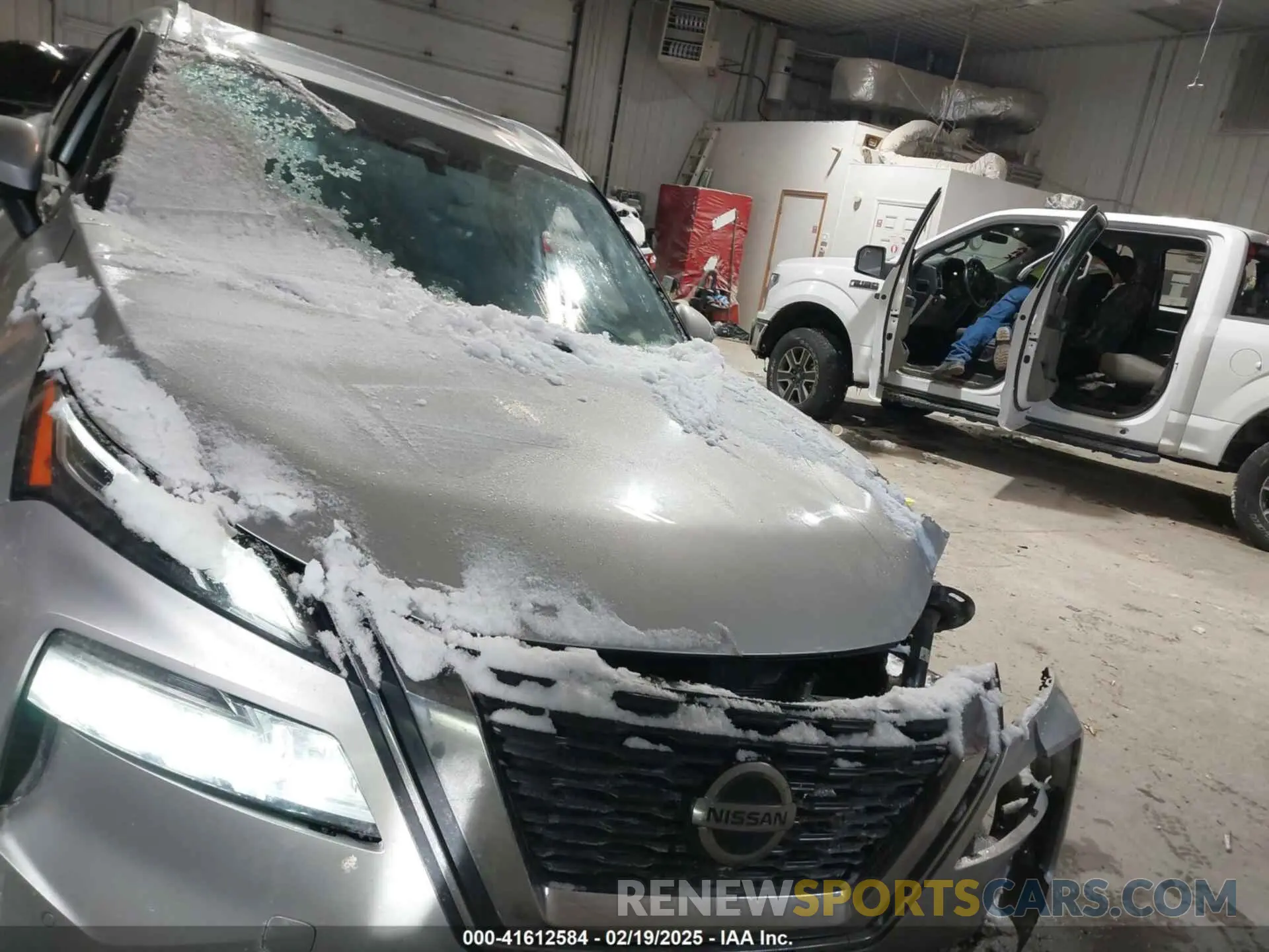 12 fotografías del automóvil dañado JN8AT3DD7MW306551 NISSAN ROGUE 2021