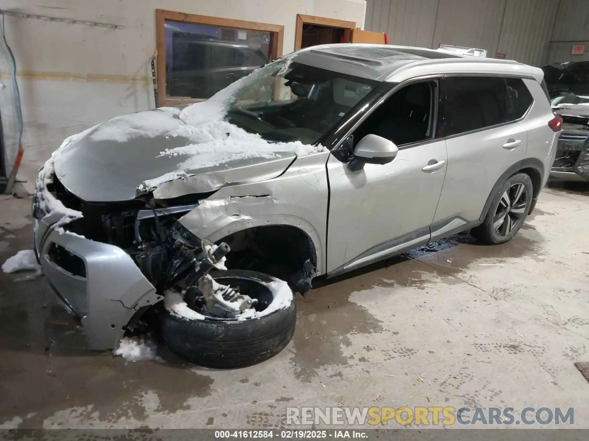 2 fotografías del automóvil dañado JN8AT3DD7MW306551 NISSAN ROGUE 2021