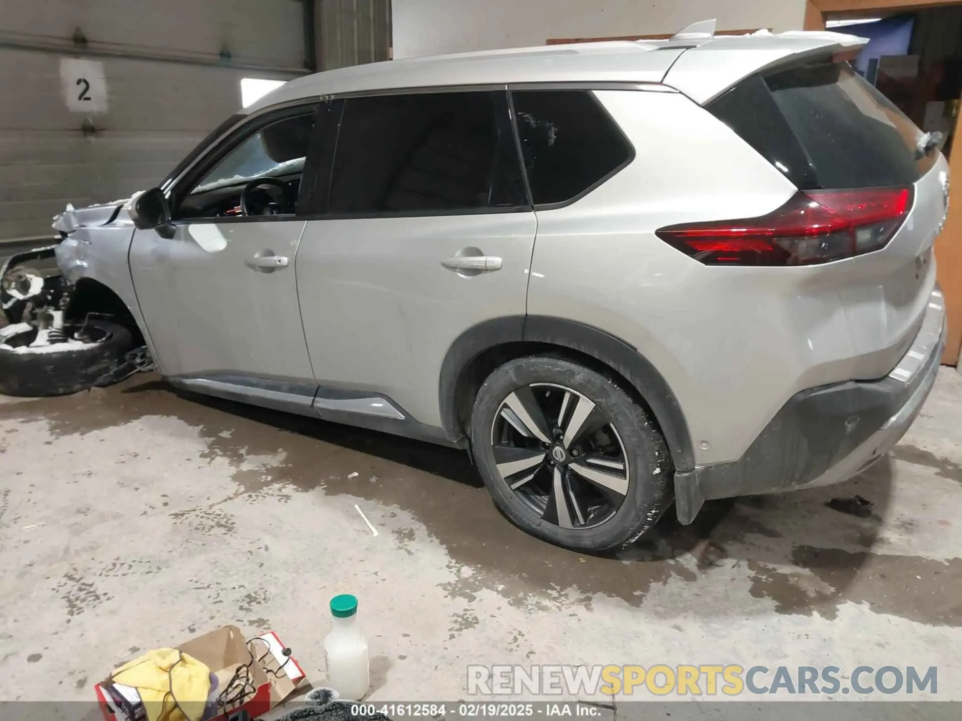 3 fotografías del automóvil dañado JN8AT3DD7MW306551 NISSAN ROGUE 2021