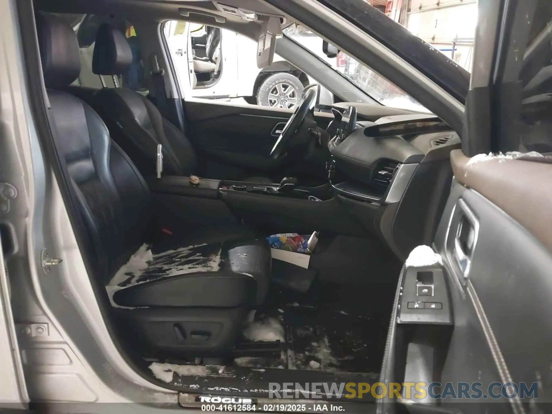 5 fotografías del automóvil dañado JN8AT3DD7MW306551 NISSAN ROGUE 2021