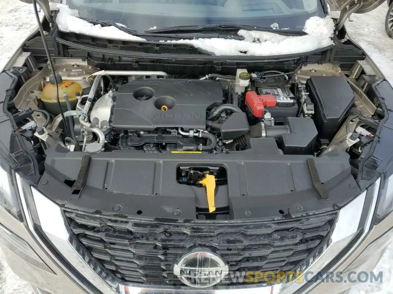 12 fotografías del automóvil dañado JN8AT3DD7MW307344 NISSAN ROGUE 2021