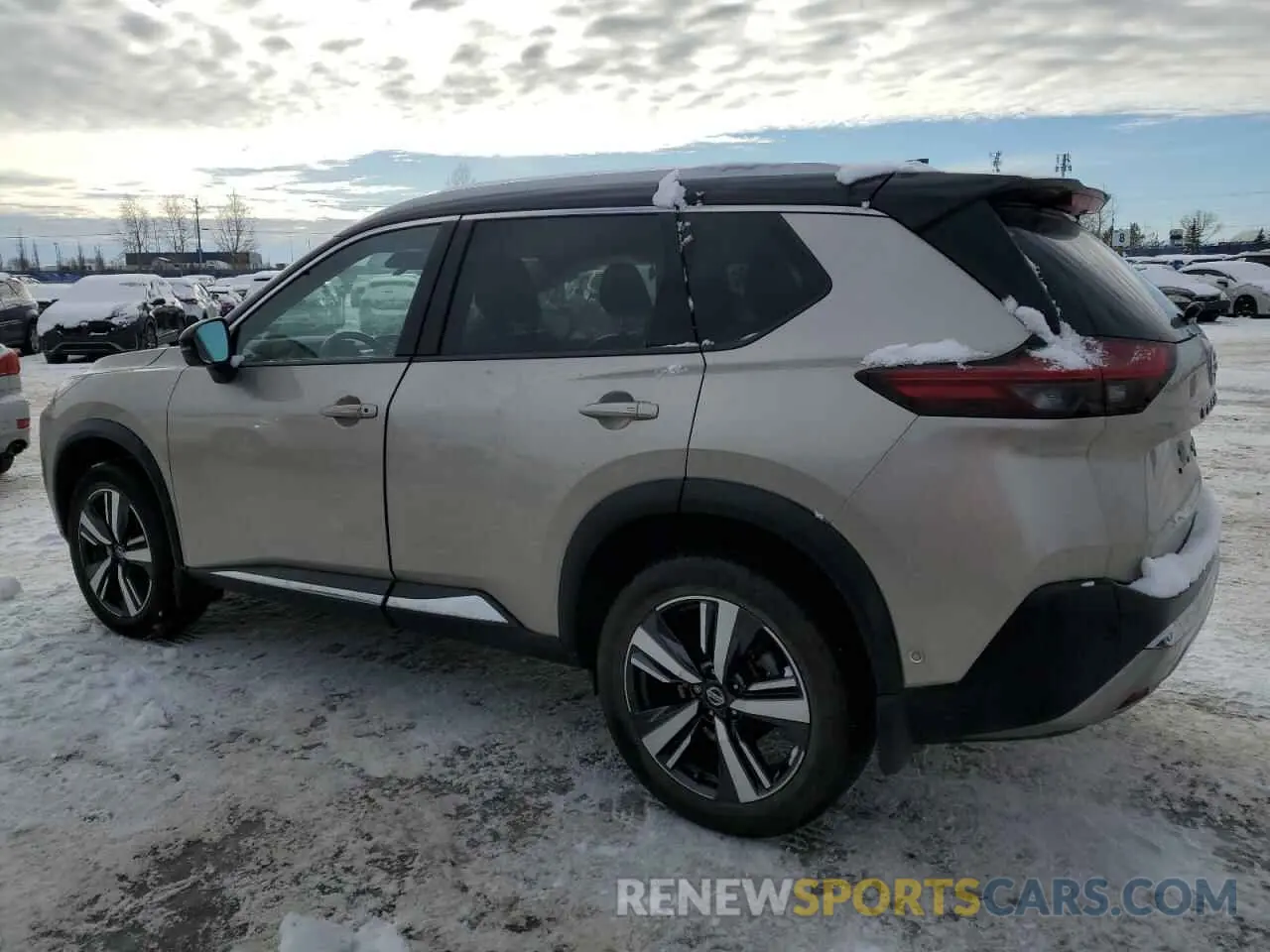 2 fotografías del automóvil dañado JN8AT3DD7MW307344 NISSAN ROGUE 2021
