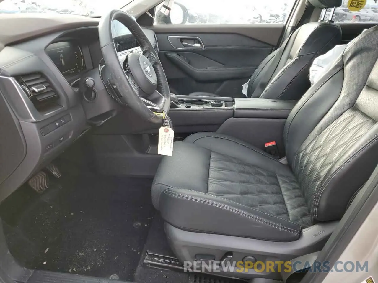 7 fotografías del automóvil dañado JN8AT3DD7MW307344 NISSAN ROGUE 2021