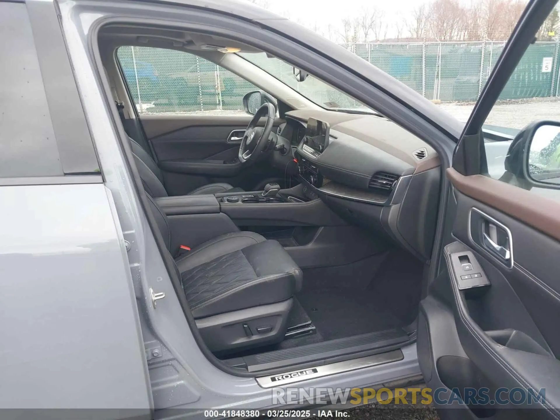 5 fotografías del automóvil dañado JN8AT3DD9MW314201 NISSAN ROGUE 2021