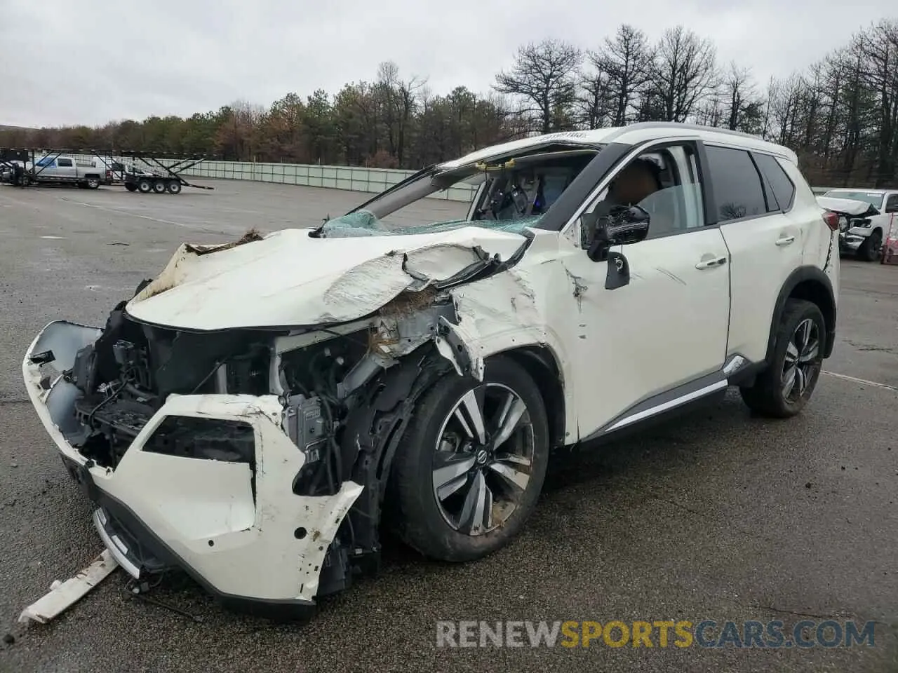 1 fotografías del automóvil dañado JN8AT3DDXMW302168 NISSAN ROGUE 2021