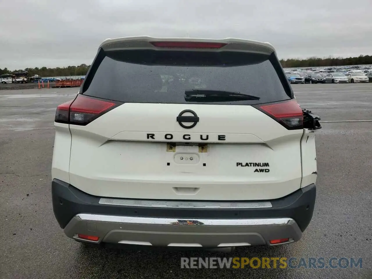 6 fotografías del automóvil dañado JN8AT3DDXMW302168 NISSAN ROGUE 2021