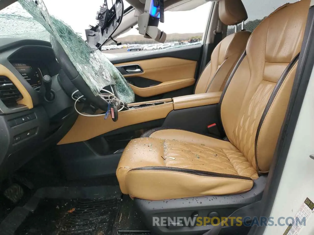 7 fotografías del automóvil dañado JN8AT3DDXMW302168 NISSAN ROGUE 2021