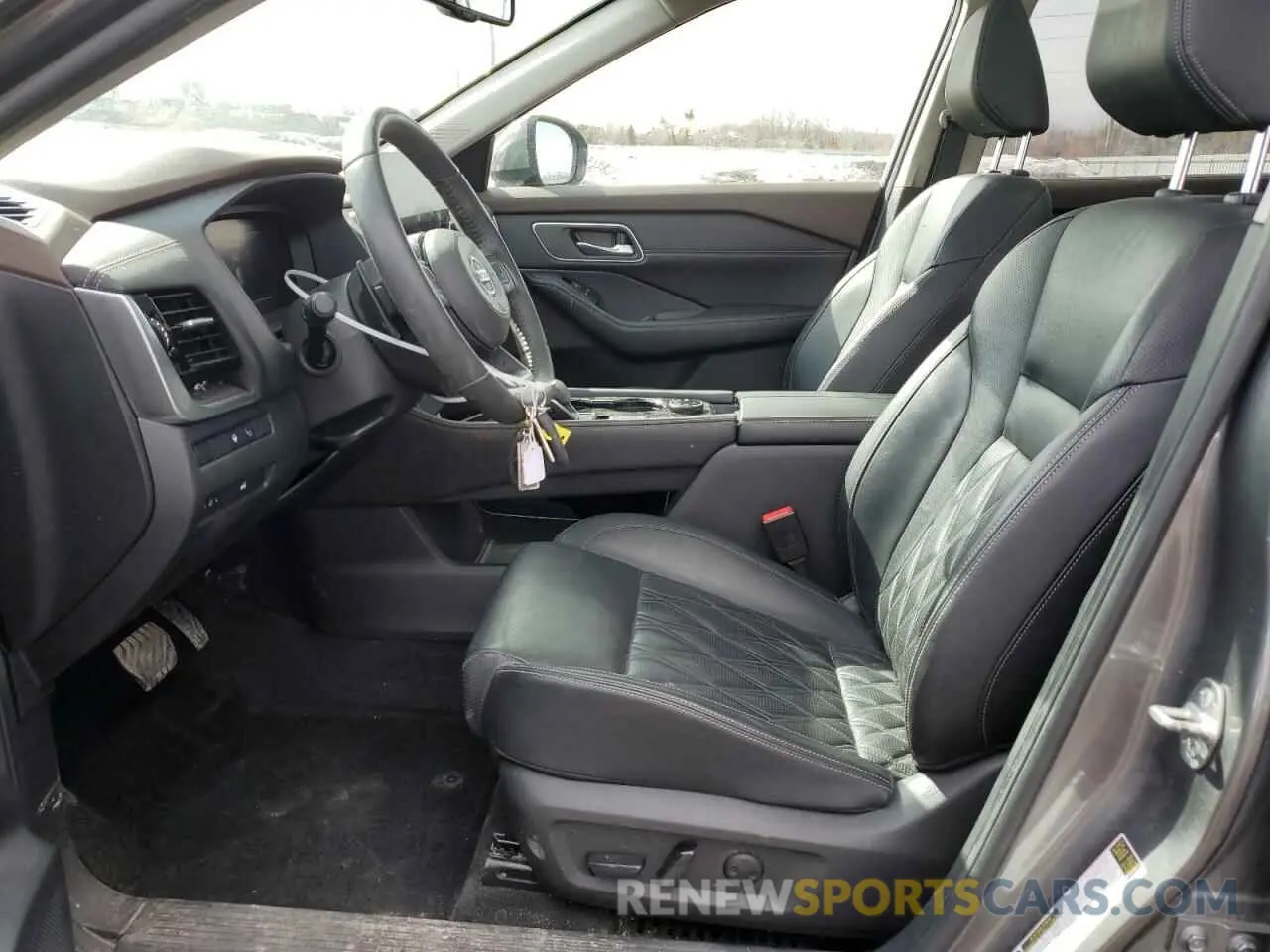7 fotografías del automóvil dañado JN8AT3DDXMW314983 NISSAN ROGUE 2021