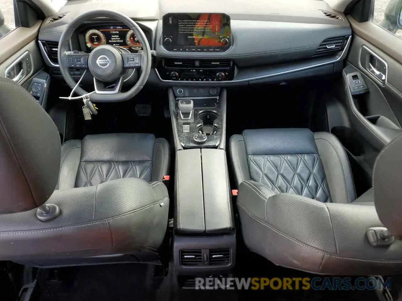 8 fotografías del automóvil dañado JN8AT3DDXMW314983 NISSAN ROGUE 2021