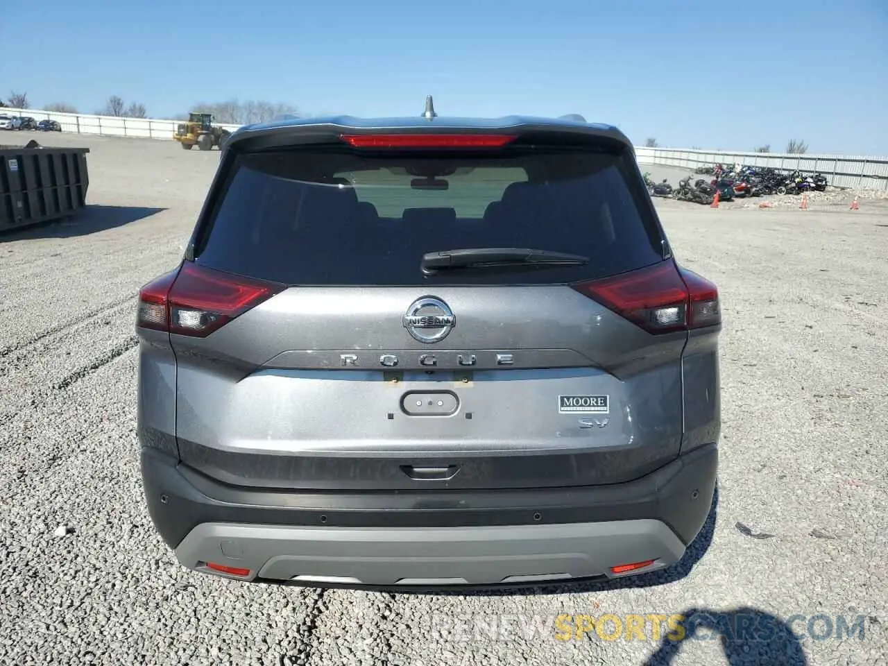 6 fotografías del automóvil dañado JN8BT3BA7MW400152 NISSAN ROGUE 2021