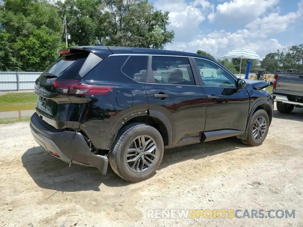 3 fotografías del automóvil dañado 5N1AT3AA9NC687775 NISSAN ROGUE 2022