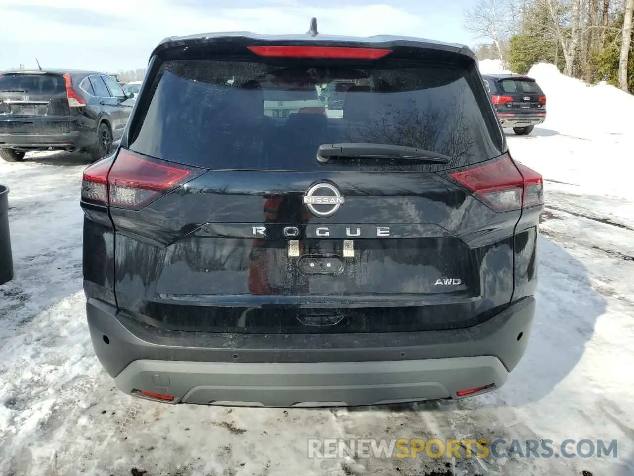 6 fotografías del automóvil dañado 5N1AT3AB0NC708294 NISSAN ROGUE 2022