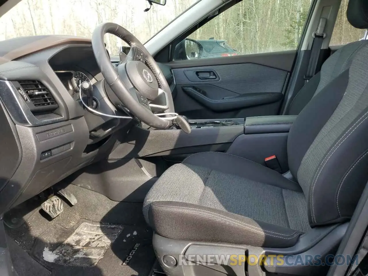 7 fotografías del automóvil dañado 5N1AT3AB0NC708294 NISSAN ROGUE 2022