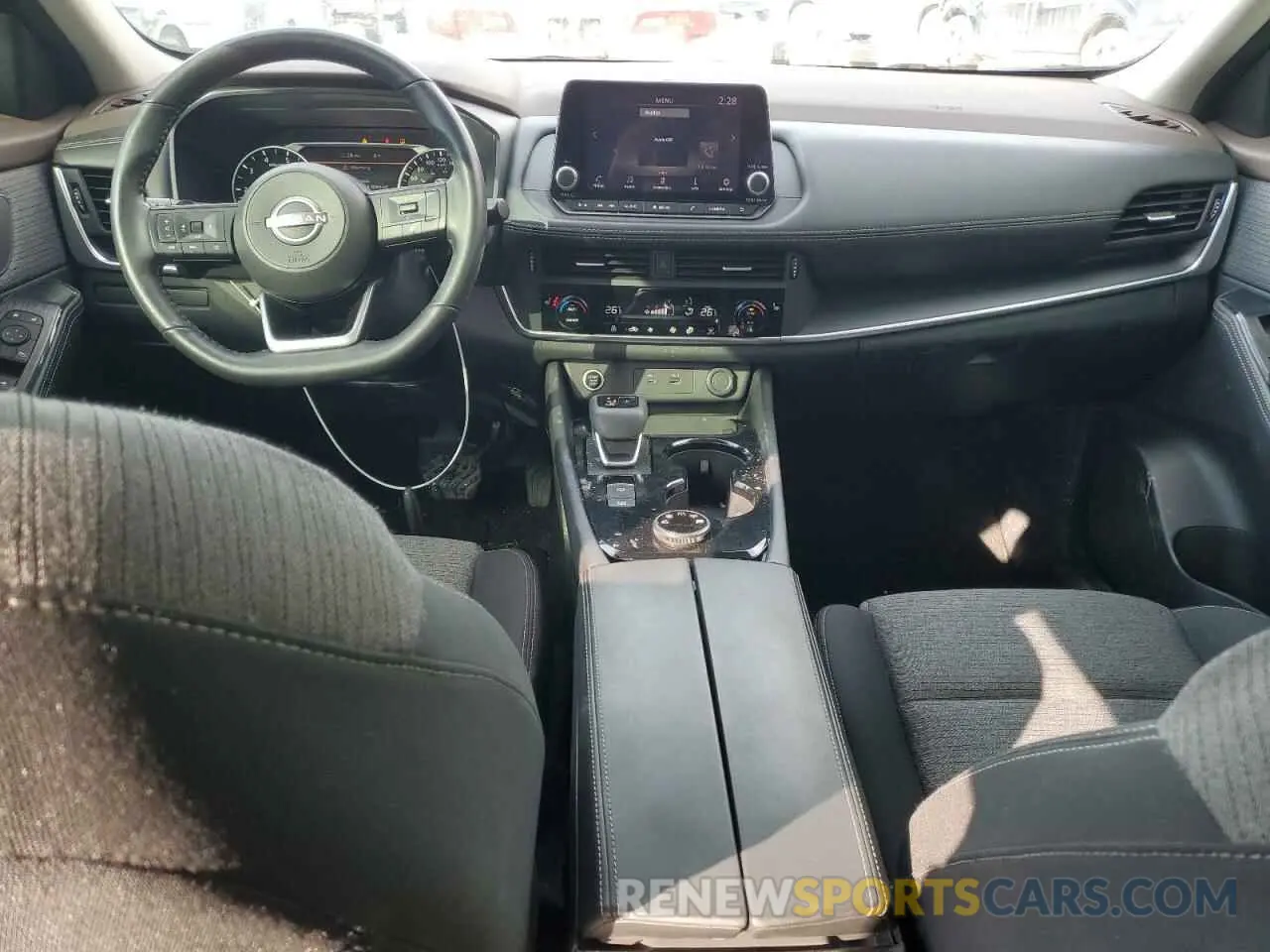 8 fotografías del automóvil dañado 5N1AT3AB0NC708294 NISSAN ROGUE 2022