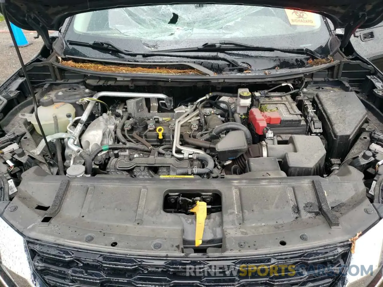 12 fotografías del automóvil dañado 5N1AT3AB5NC713426 NISSAN ROGUE 2022