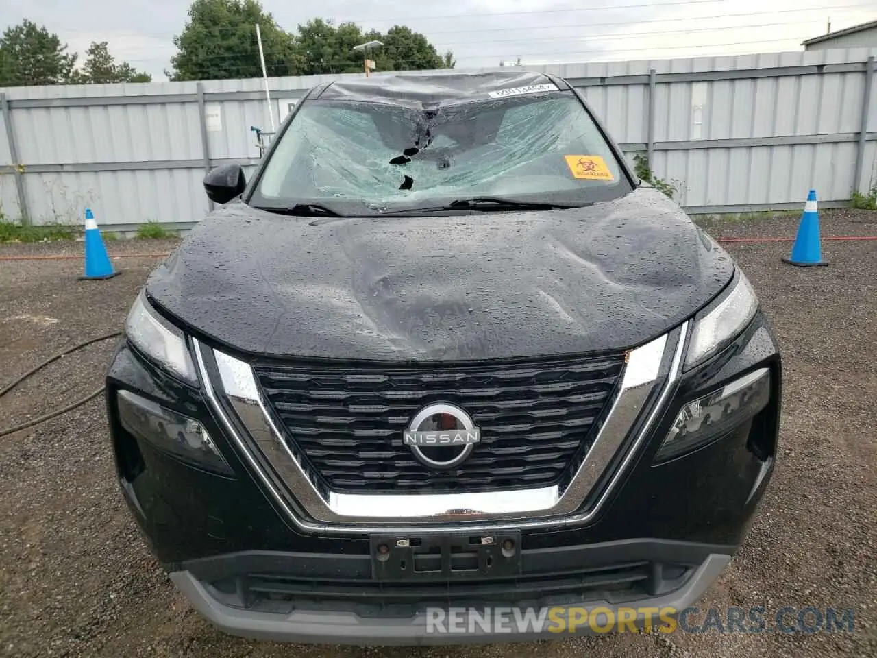 5 fotografías del automóvil dañado 5N1AT3AB5NC713426 NISSAN ROGUE 2022