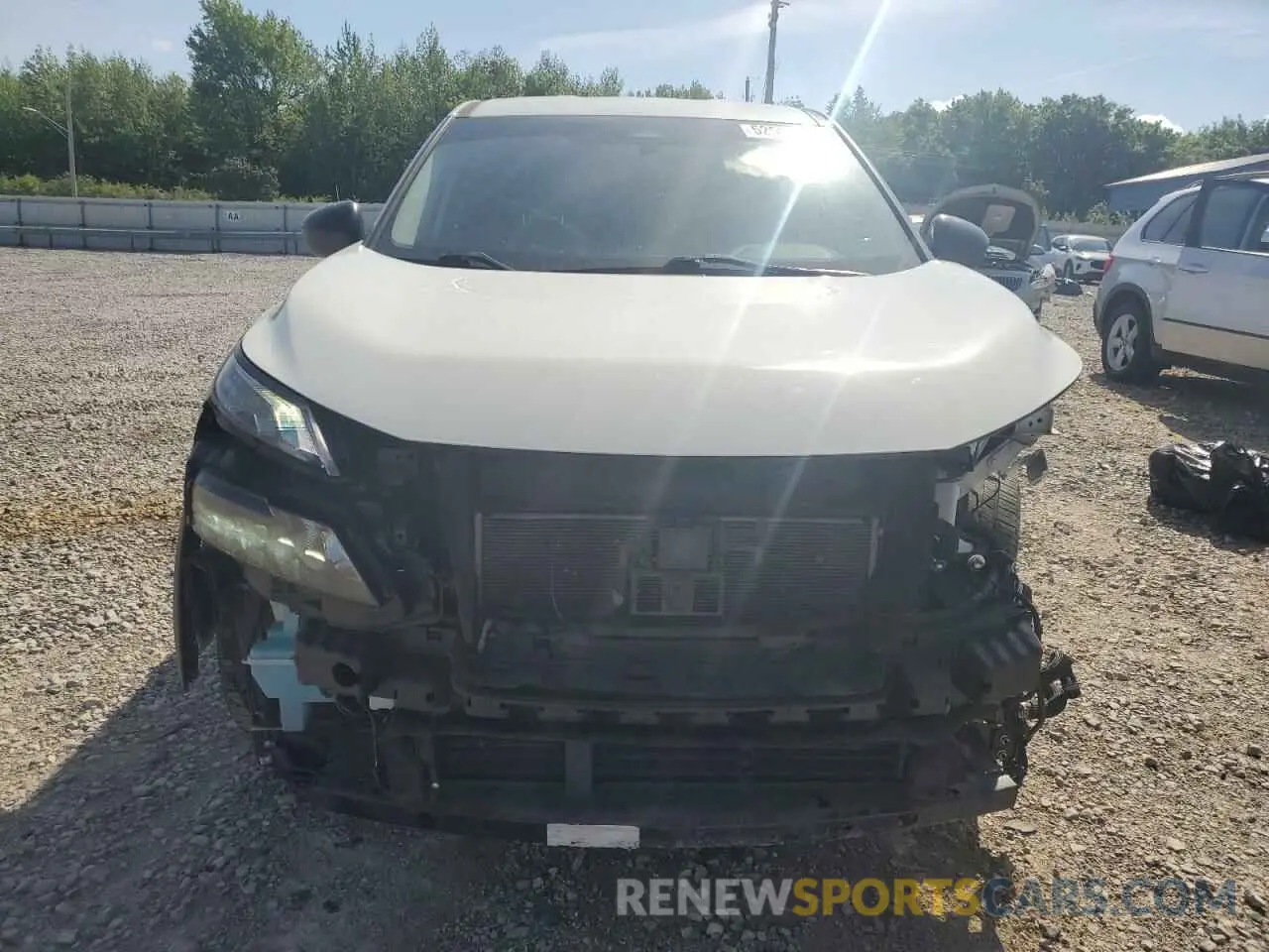 5 fotografías del automóvil dañado 5N1BT3AA1NC703987 NISSAN ROGUE 2022