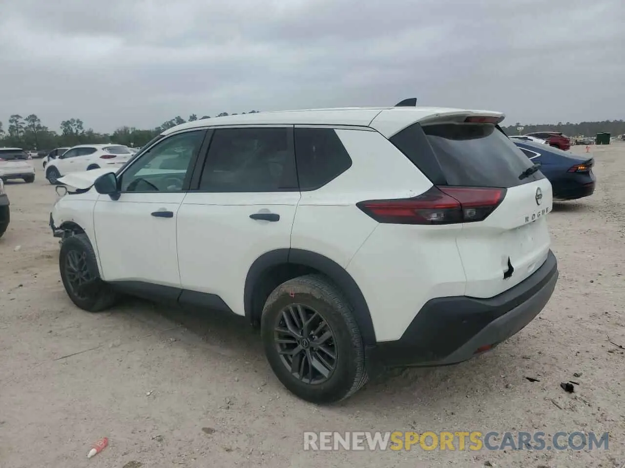 2 fotografías del automóvil dañado 5N1BT3AA6NC728139 NISSAN ROGUE 2022