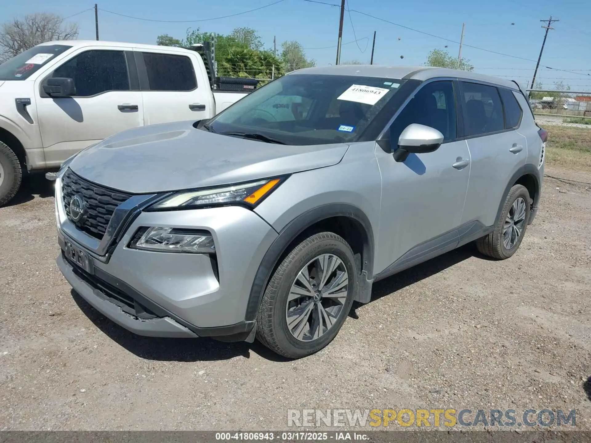 2 fotografías del automóvil dañado 5N1BT3BA0NC686517 NISSAN ROGUE 2022