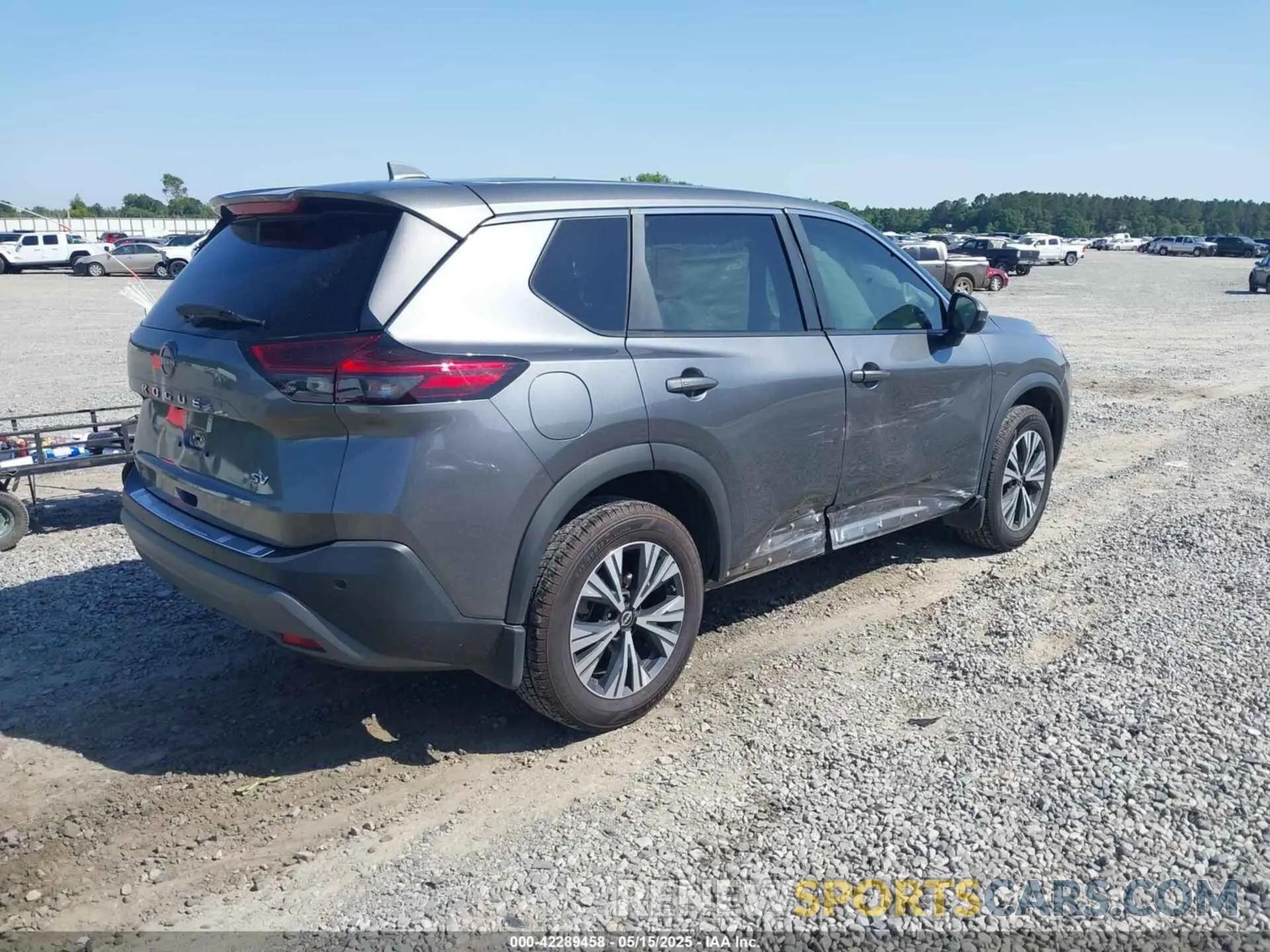 4 fotografías del automóvil dañado 5N1BT3BA0NC726160 NISSAN ROGUE 2022