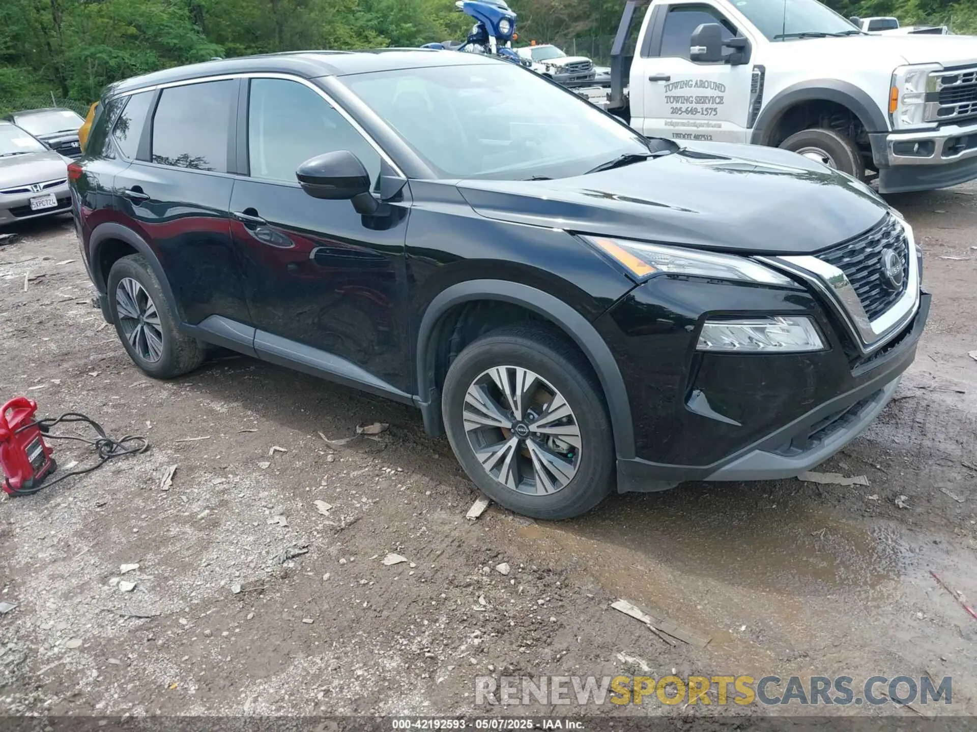 1 fotografías del automóvil dañado 5N1BT3BA0NC727566 NISSAN ROGUE 2022