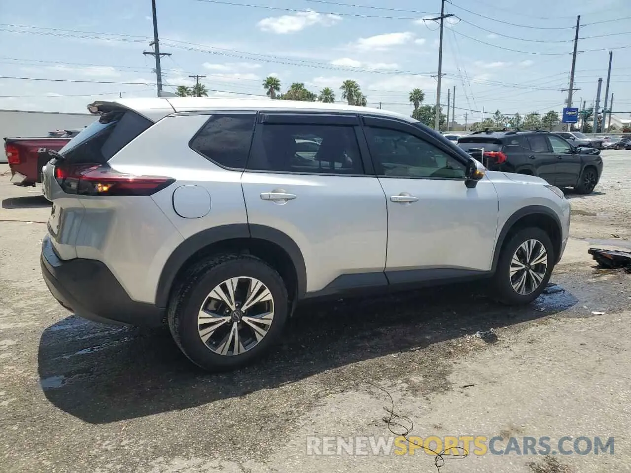 3 fotografías del automóvil dañado 5N1BT3BA1NC699762 NISSAN ROGUE 2022