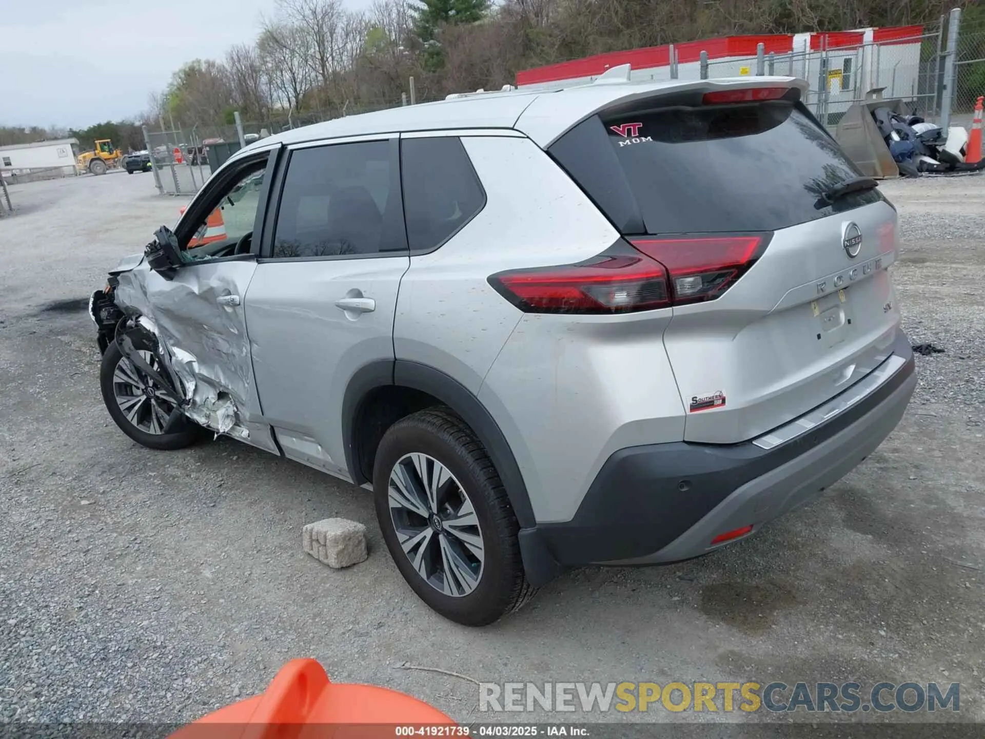 3 fotografías del automóvil dañado 5N1BT3BA2NC681562 NISSAN ROGUE 2022