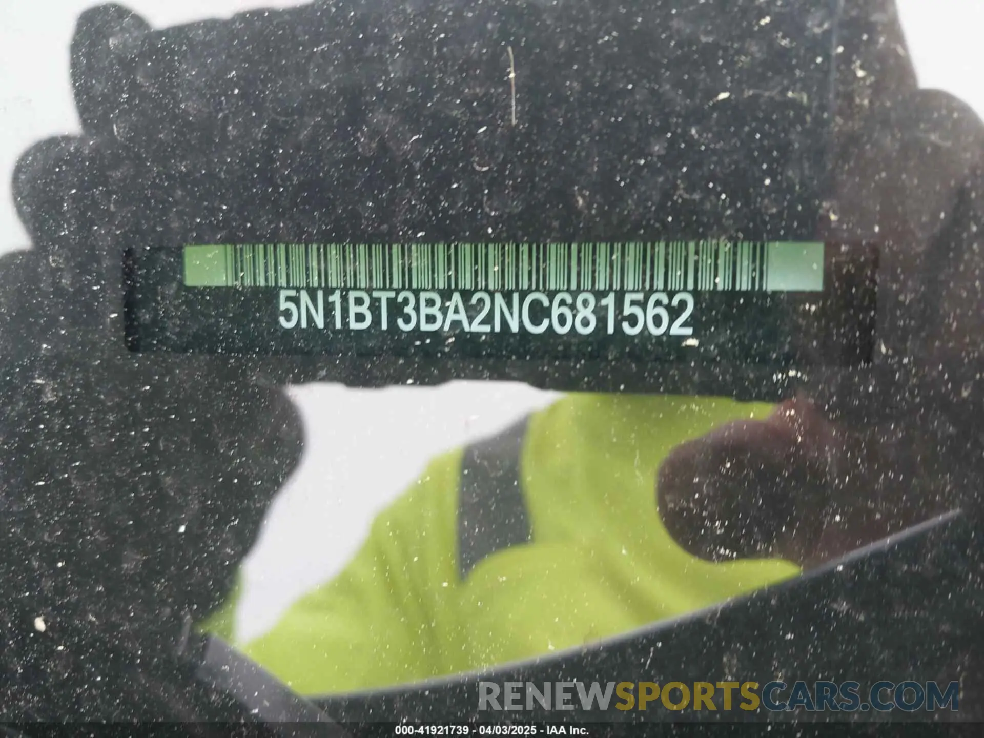 9 fotografías del automóvil dañado 5N1BT3BA2NC681562 NISSAN ROGUE 2022